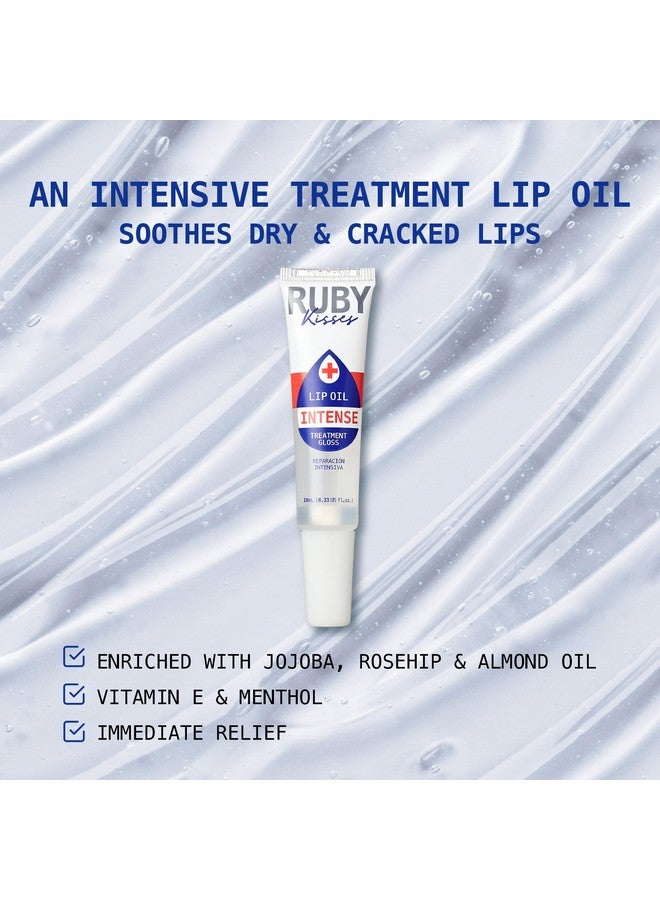 Ruby Kisses Hydrating Lip Oil Intense Treatment Gloss, Deep Hydrates & Heals with Natural Oils, Natural Shine Lip Care, Moisture, Repair & Antioxidant Protect - Image 3
