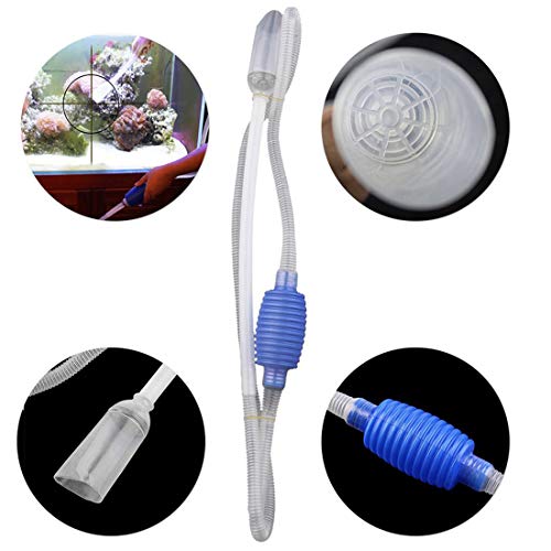 Futurekart Aquarium Fish Tank Siphon Vacuum Water Pump Gravel Cleaner (White) - Image 5