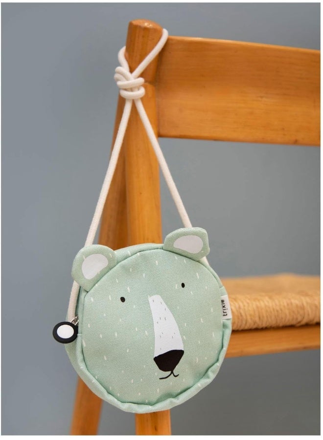 Trixie Round Purse - Mr. Polar Bear - Image 3