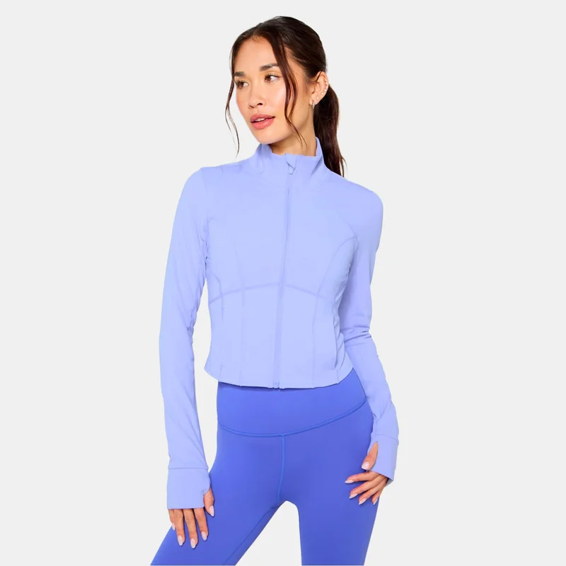 Fabletics Women's Perfect Storm Cropped Training Jacket