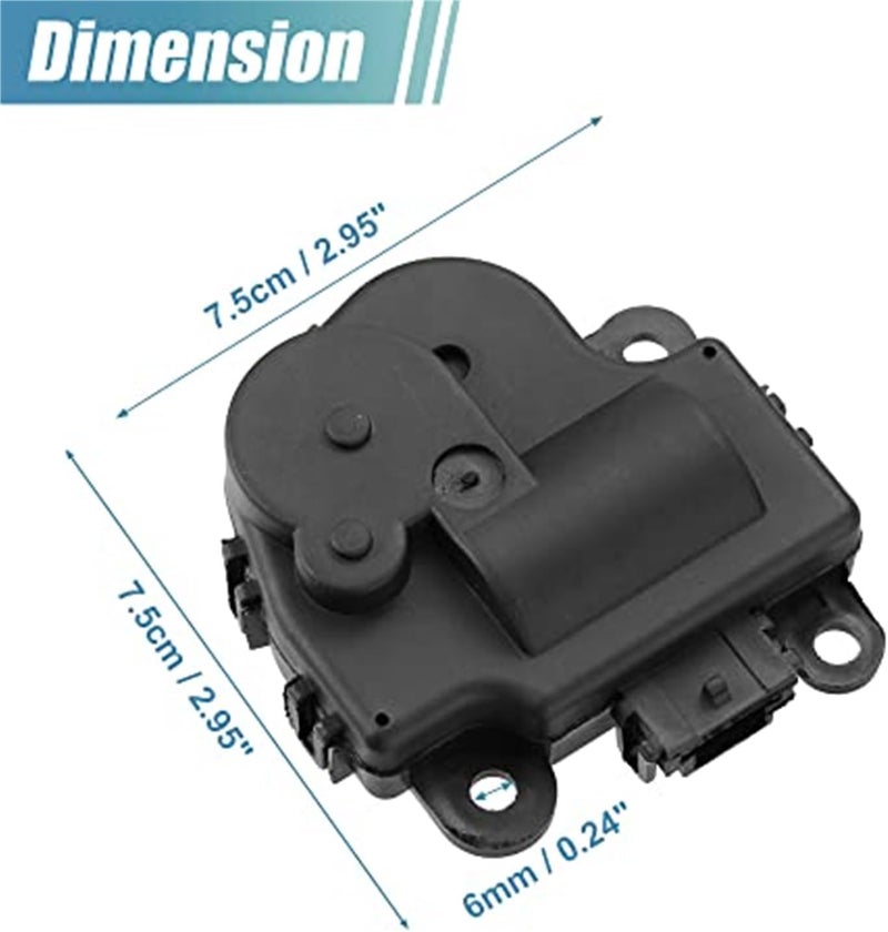 Wivplex 2pcs AC Temperature Heater Blend Door Actuator - Image 3