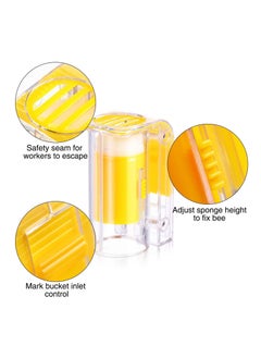 KASTWAVE 5 Pieces Plastic Bee Queen Clips Transparent Bee Cages with Queen Bee Marking Bottle for Beekeepers Mark Tool  - Image 5