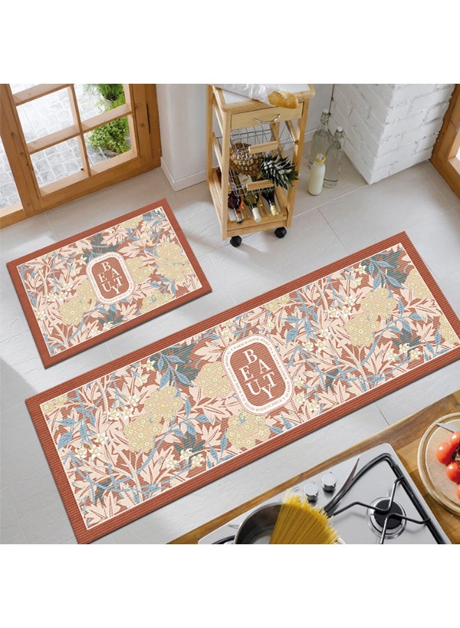 آنا طقم وسائد مطبوعة مقاومة للماء وسهلة التنظيف للاستخدام في المطبخ أو الشرفة (عدد 2) - Image 2