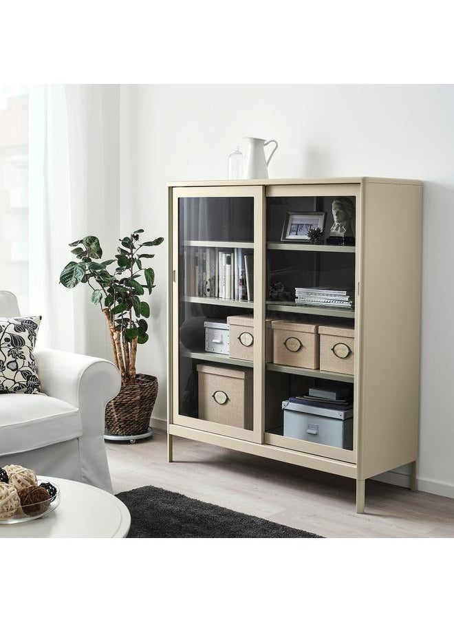 Generic Storage box with lid, beige, 25x35x20 cm  - Image 2