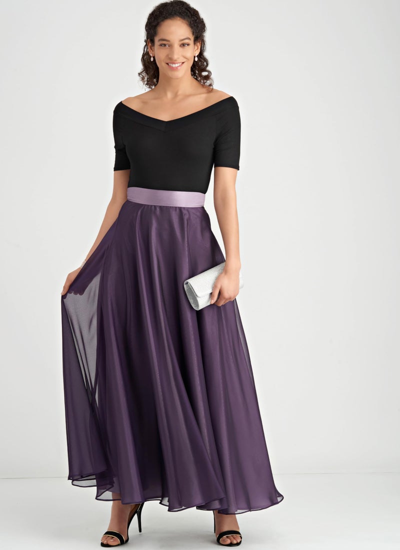 New Look Misses' Circle Skirt Sewing Pattern Packet, Design Code S9441, Sizes 8-10-12-14-16-18-20 - Image 4