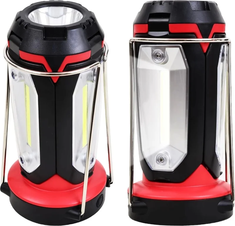 Lisinya MX-8801 3xcob Led+ 3W LED Multifunctional Working - Camping Lamp ( )
