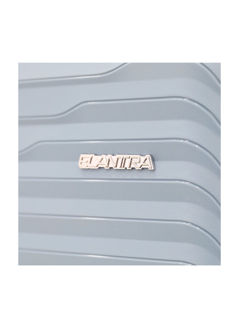 ELANTRA Luggage Set of 5 – Hardshell Trolley Bags with Secure Lock, Multi-Compartment Storage & Spinner Wheels,Blue (BC-12"S-20",M-24",L-28",XL-32")