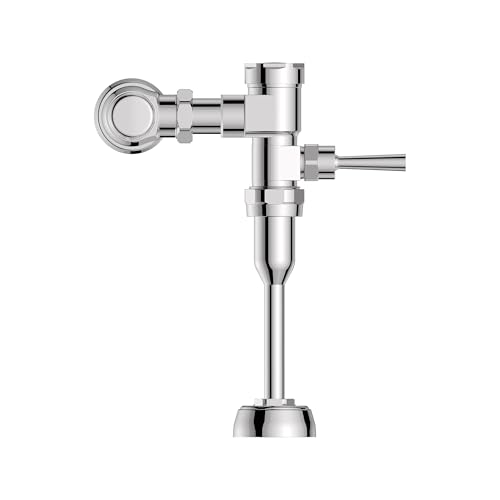 American Standard صمام تدفق مرحاض يدوي مكشوف 3/4 بوصة 1.0 جالون لكل شطف من أمريكان ستاندرد 6045.101.002، كروم مصقول - Image 2