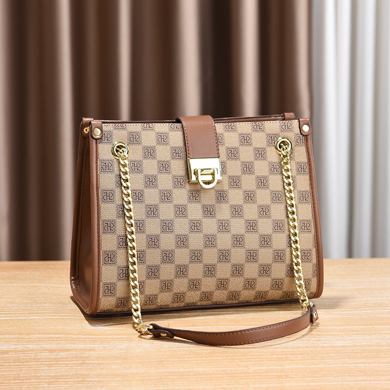 Tote Bag For Women Style Simple And Fashionable One-Shoulder Cross-Body High-End Lady Style Chain Bag Dropshipping - Image 2