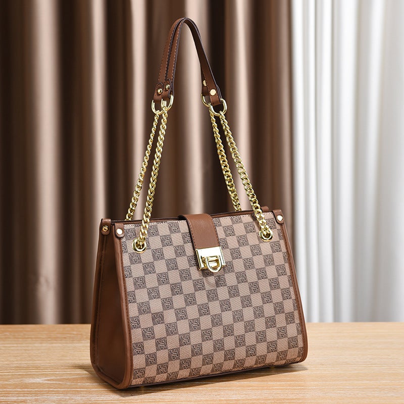 Tote Bag For Women Style Simple And Fashionable One-Shoulder Cross-Body High-End Lady Style Chain Bag Dropshipping - Image 4