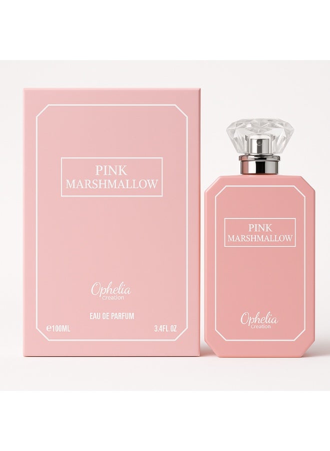 Grace Perfumes Pink Marshmallow Eau de Parfum – Sweet & Romantic Perfume for Women, 100 mL, Long-Lasting Fragrance - Image 2