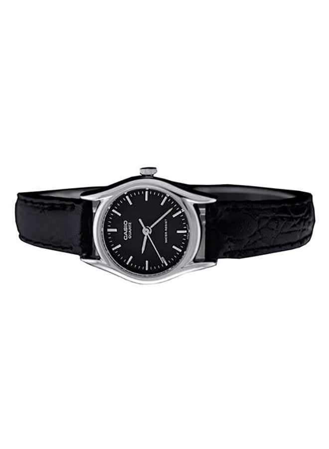 CASIO Women Leather Analog Wrist Watch LTP-1094E-1ARDF - Image 3