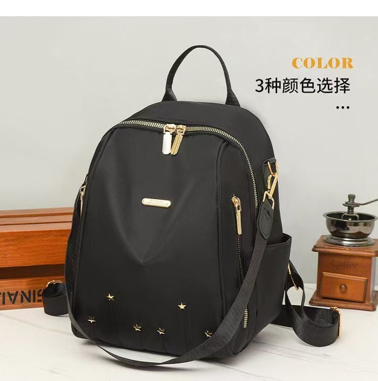 Women'S Large Capacity Backpack Embroidered/Embroidered High-End Style Women'S Bag Casual Commuter Fashion Handbag - Image 3