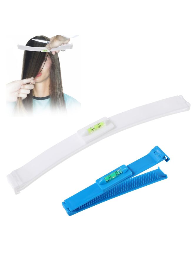 Hair Cutting Tool- DIY Home Hair Cutting Clips for Bangs, Layers, and Split Ends, Hair Cutting Guide (Set of 2) - Image 1