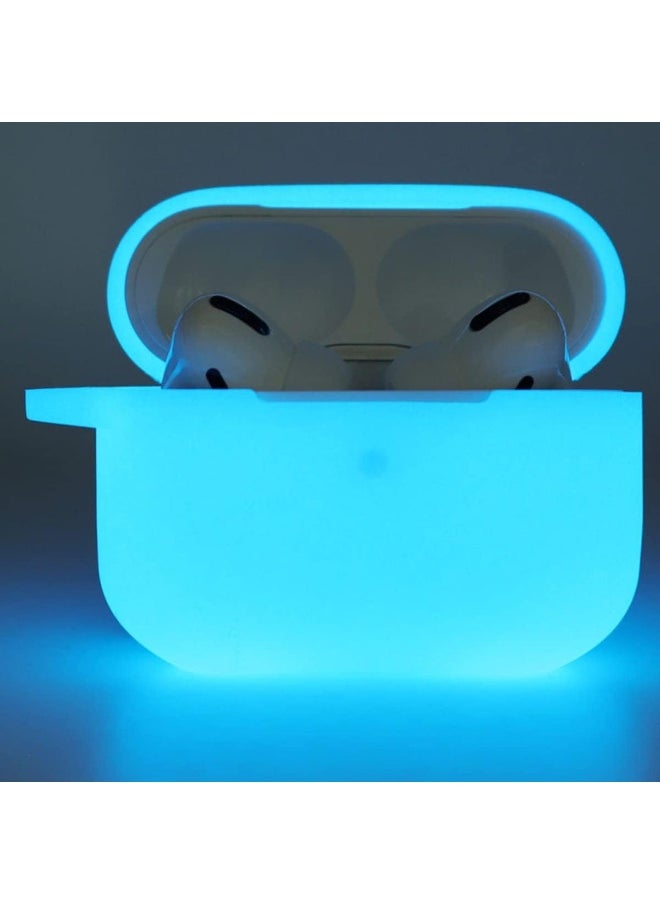 NALANDA - NALANDA Airpods 3 Case, Night Glow Silicone Case Cover Protective Soft Case Compatible with Airpods 3rd Generation Case with Keychain - Image 1