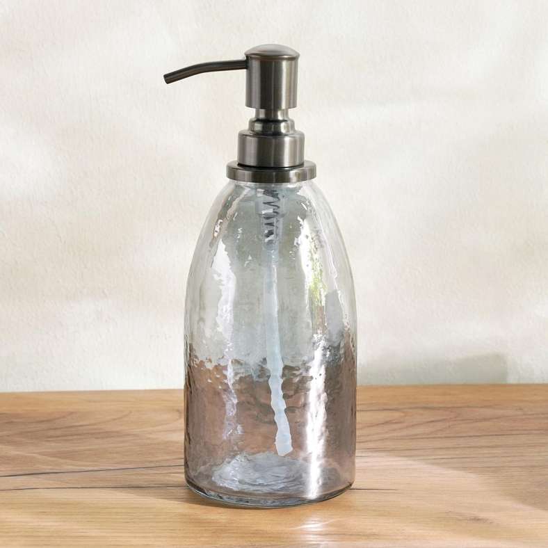 Pan Home Enigma Glass Soap Dispenser - Ombre - Image 4