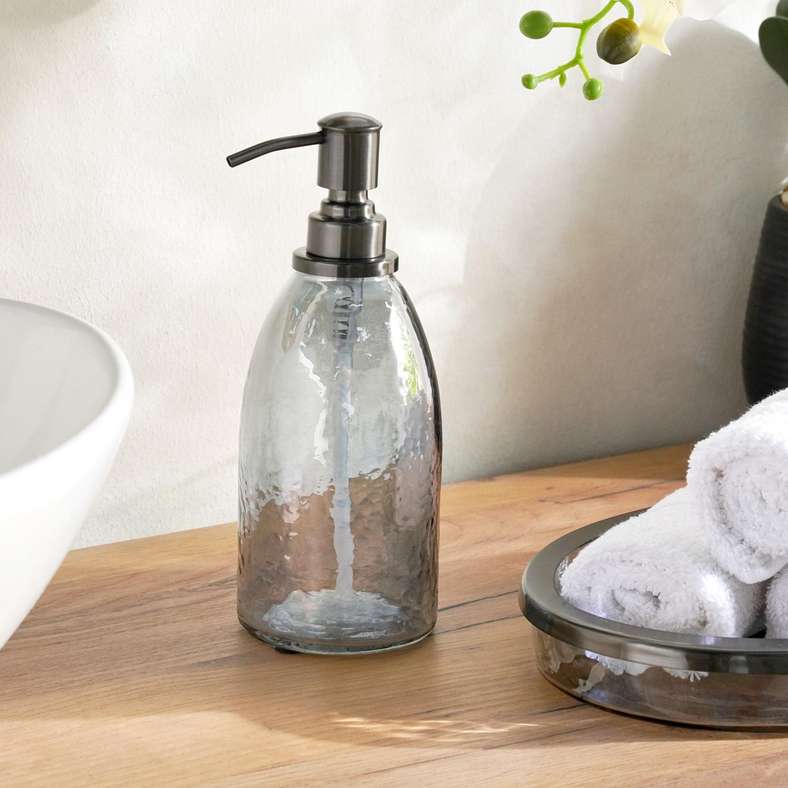 Pan Home Enigma Glass Soap Dispenser - Ombre - Image 1