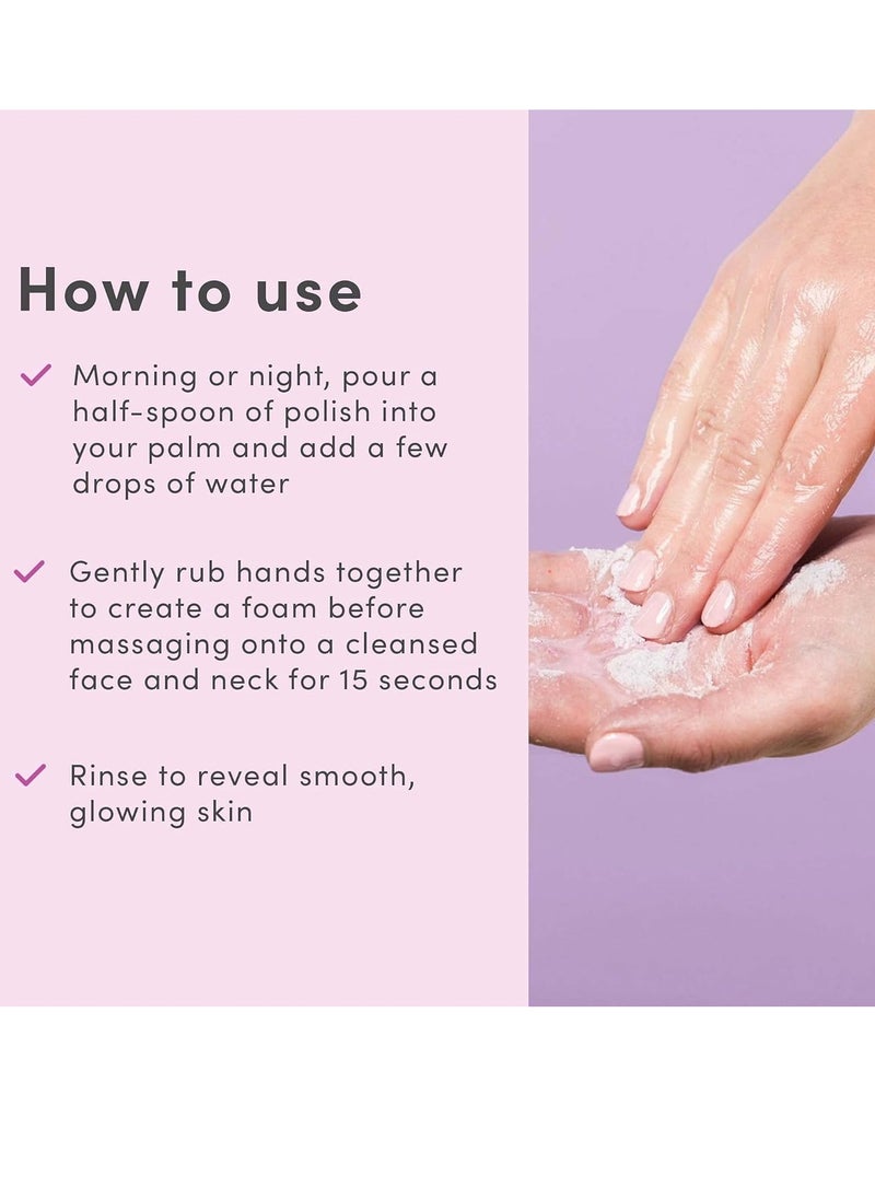 Sand & Sky - Australian Glow Berries Enzyme Peeling Powder Polish Face Exfoliator and Face Cleanser with Papaya Enzyme Jojoba Oil and Vitamin C for Antioxidants - Image 1