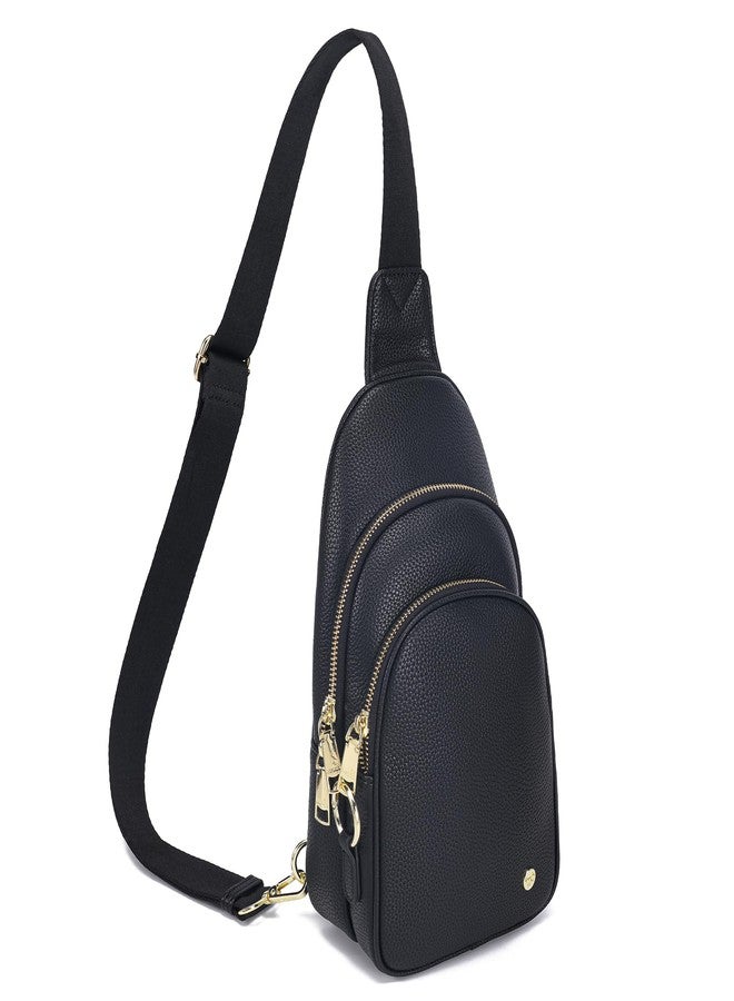 INICAT Crossbody Sling Bags Fanny Packs Vegan Leather Purses Small Cross body Bag for Women Teen Girl Gifts Travel - Image 1