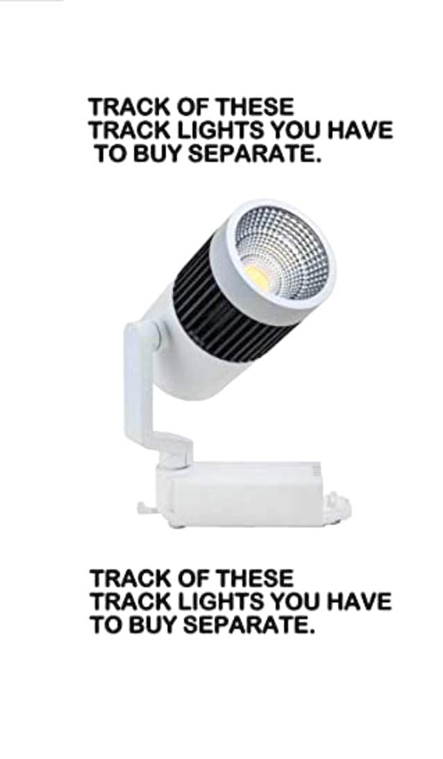 LX LED 30W Round Track Spot Light White Aluminum Body Ideal for Homes Stores Malls Bookstores 6000K Cool White Track Patti Not Included - Image 2