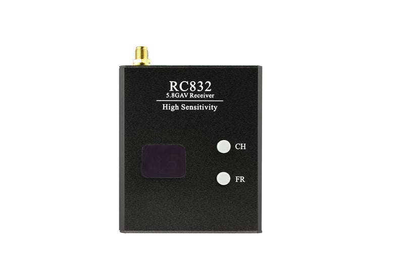 Wolfwhoop WR832 5.8GHz 40CH Wireless FPV Audio Video Receiver for Racing Drone and Multicopter - Image 2