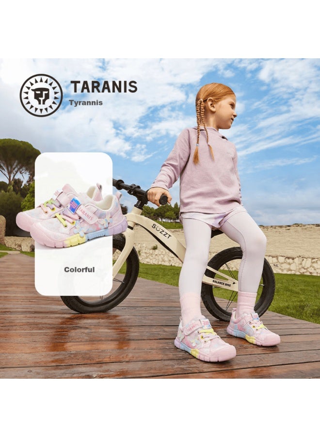 Taranis Spring Kids Sports Shoes Girls Anti-collision Balance Bike Shoes Breathable Non-slip Outdoor Hiking Shoes Size 31 - Image 1