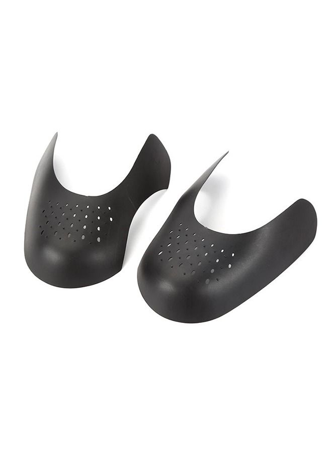 درع الحذاء الخاص بـ 2PCS ودعامة قدم الحذاء للرجال وواقي قدم الحذاء ودعامة الحذاء بحجم المحصول (أسود) - Image 1