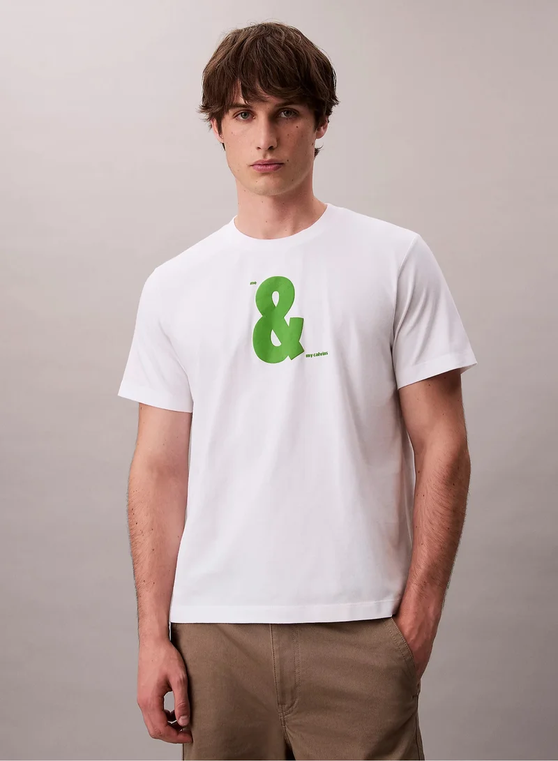 Calvin Klein Jeans And Graphic Relaxed T-Shirt