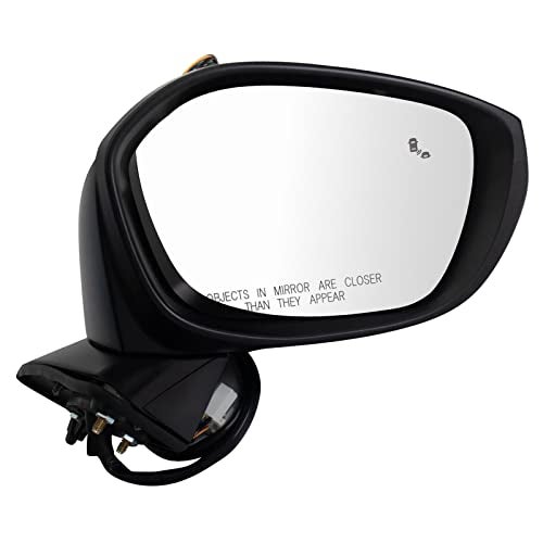 TRQ Right Mirror Passenger Side Compatible with 2022 Honda Civic HO1321351 - Image 1