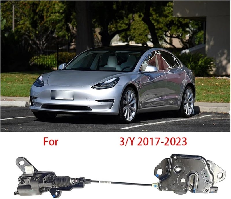 Wivplex Hood Lock Latch with Release Actuator Cable Assembly for Tesla Model 3/Y - Image 4