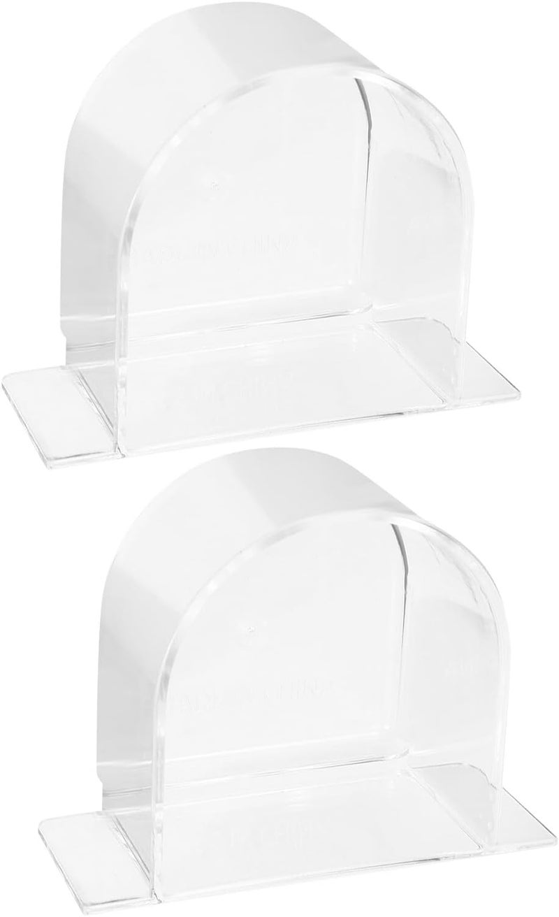 2pcs Bird Cage Food Container with Thickened Semi-Circular Feeding Bowl, Pet Bird Food Box Compatible with Parrots and Pigeons for Cage Feeding Supplies - Image 1