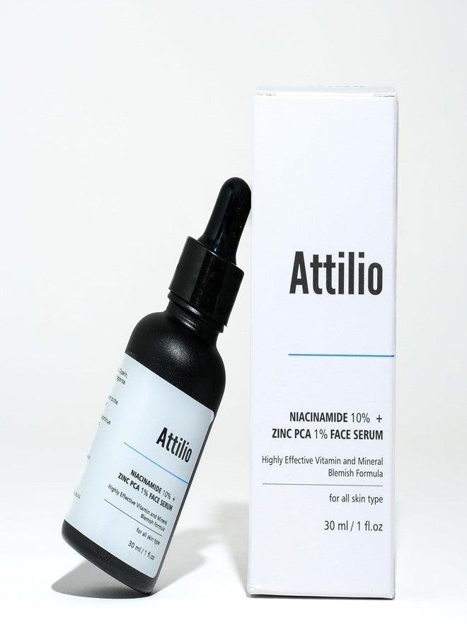 أتيليو سيروم الوجه Attilio® بفيتامين سي بتركيز 10% لتفتيح البشرة وإزالة البقع الداكنة وتوحيد لونها | سيروم مرطب ومضاد للشيخوخة لبشرة مشرقة ونقية وناعمة - 30 مل - Image 3