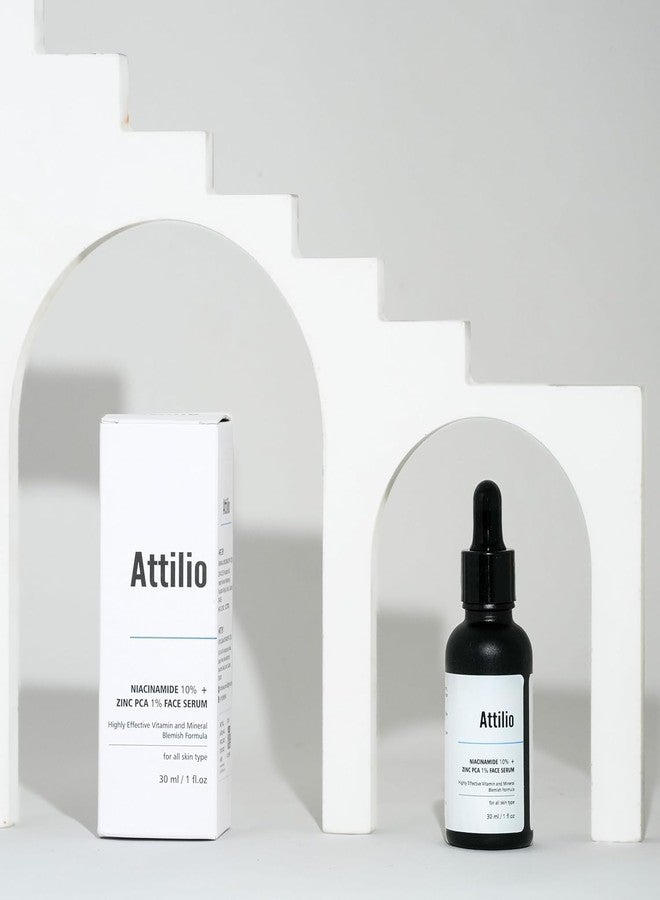 أتيليو سيروم الوجه Attilio® بفيتامين سي بتركيز 10% لتفتيح البشرة وإزالة البقع الداكنة وتوحيد لونها | سيروم مرطب ومضاد للشيخوخة لبشرة مشرقة ونقية وناعمة - 30 مل - Image 5