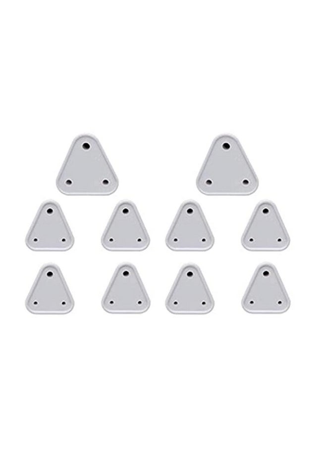 Safe-O-Kid ® Socket Guards For Baby Safety, Pack Of 10, White  - Image 1