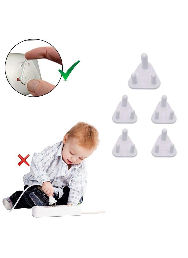 Safe-O-Kid ® Socket Guards For Baby Safety, Pack Of 10, White  - Image 2