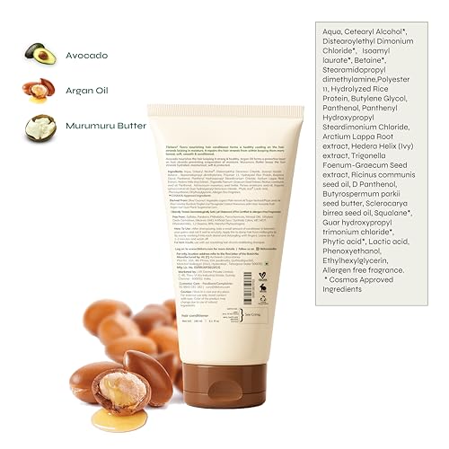 Tikitoro Teens Nourishing Hair Conditioner with Avocado, Argan Oil and Murumuru Butter | Lightweight Conditioner | Controls Frizz & Smoothens Hair - (Age: 11+) (150 ml × 1) - Image 2