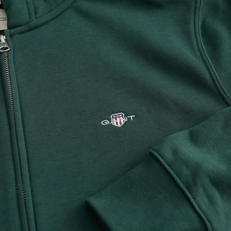 GANT  Regular Shield Full-Zip Hoodie for Men | Best Price UAE