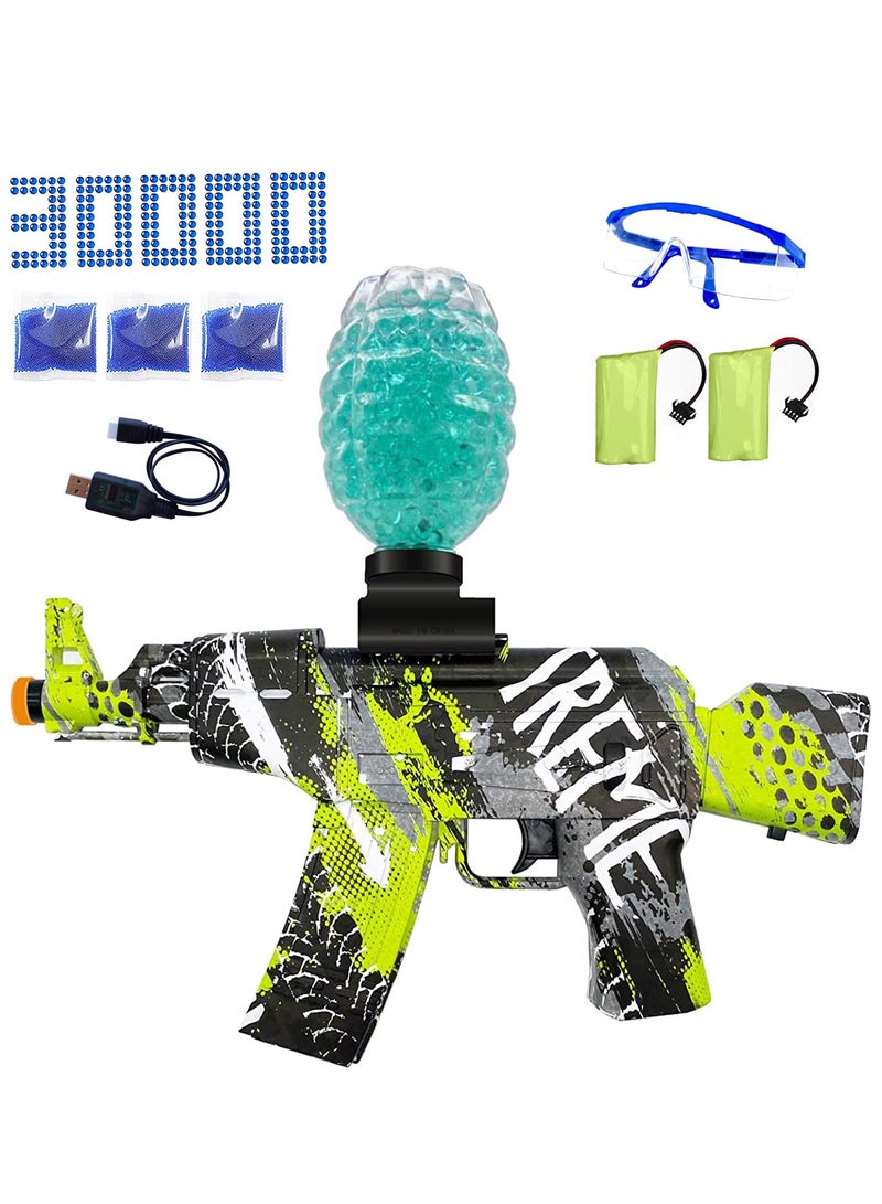 Automatic Ak47 Toy Gun Electric Water Splatter Gun Gel Blaster Ball  - Image 1