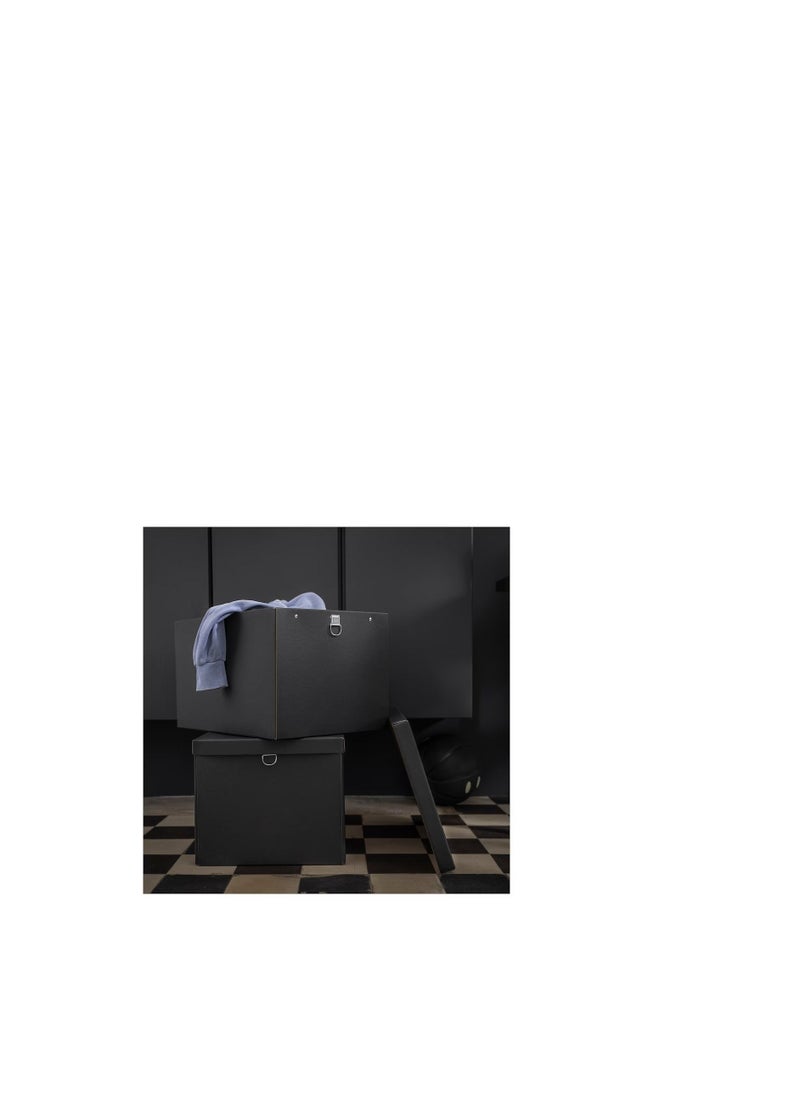 Generic - Storage Box With Lid Black - Image 1