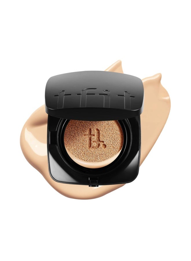 TFIT Layering Fit Glow Pillow EX - SPF 50+/PA++++, Glow Finish, Lightweight, Natural Coverage, Korean Makeup (N1.5 Suede, 12g) - Image 1