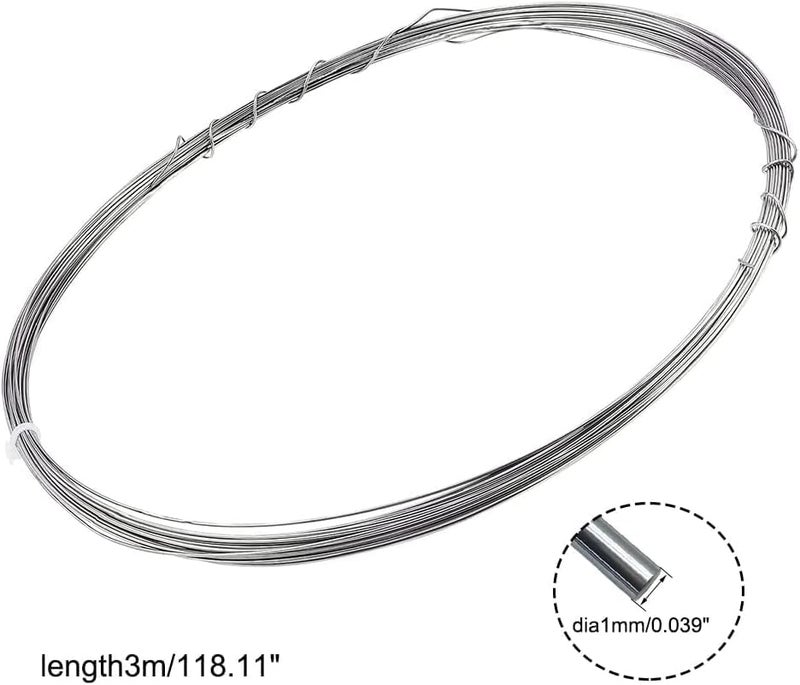 Titanium Wire Ta2/gr2 High Strength Quality Corrosion Resistant for Industrial Applications Dia0.1mm-1mm Length3m/10ft, 1mm*3m - Image 2