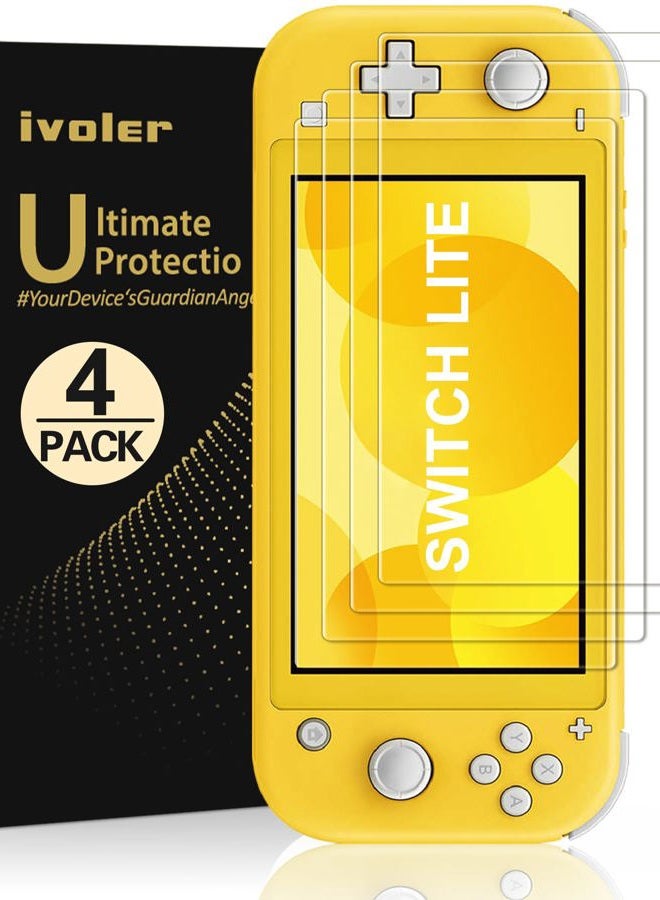 ivoler Tempered Glass Screen Protector for Nintendo Switch Lite (Pack of 4) - Image 1
