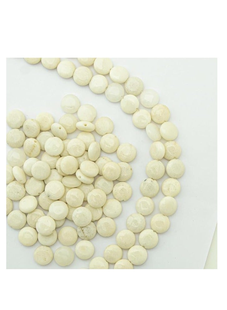 Natural stones engraved for making jewelry, from agate shapes, circles for making jewelry and ornaments. - Image 2