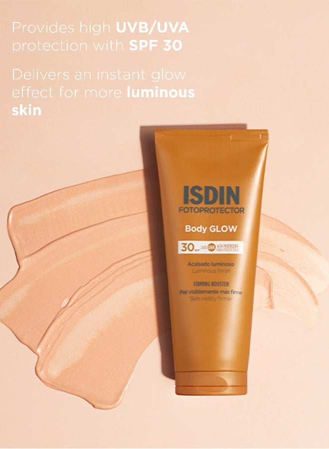 ISDIN لوشن واقي شمس للجسم فوتوبروتكتور بادي جلو SPF30 200 مل - Image 3