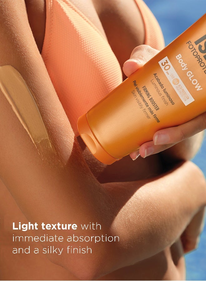 ISDIN لوشن واقي شمس للجسم فوتوبروتكتور بادي جلو SPF30 200 مل - Image 4