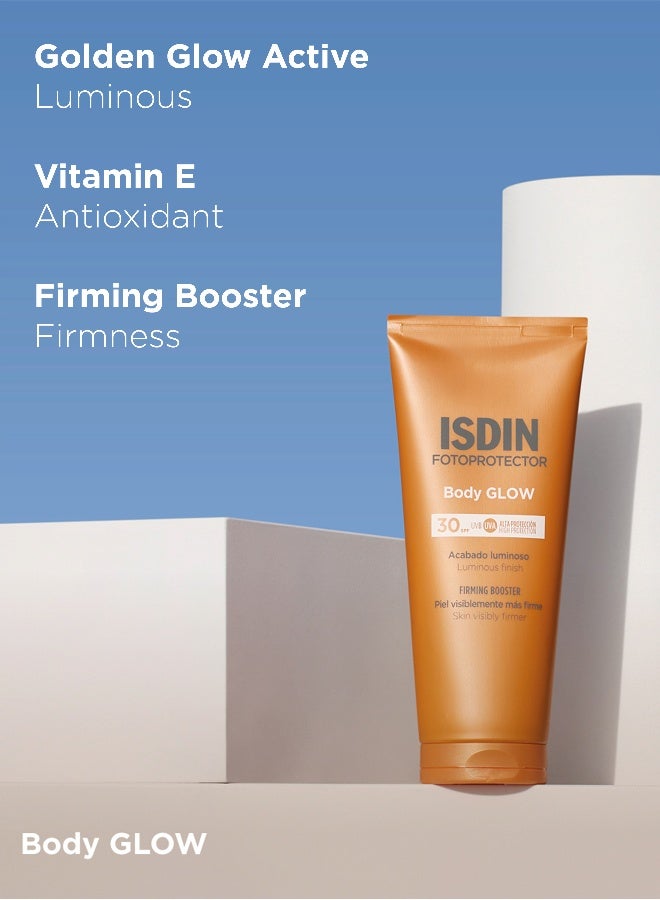 ISDIN لوشن واقي شمس للجسم فوتوبروتكتور بادي جلو SPF30 200 مل - Image 2