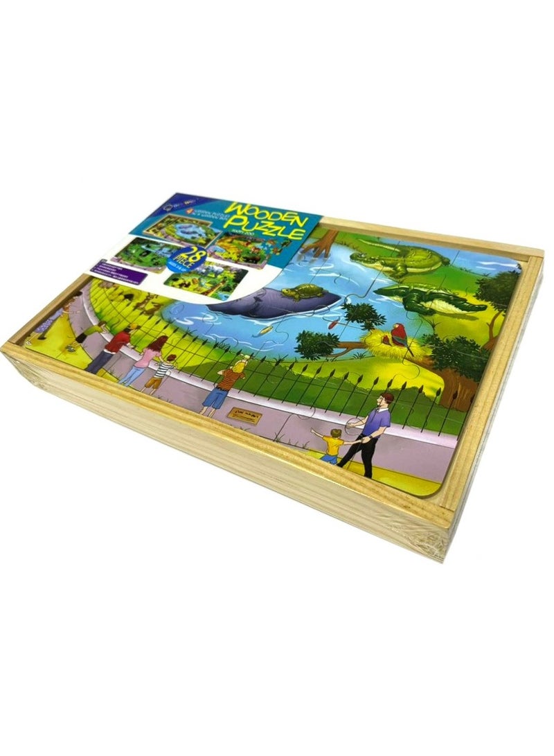 بازل خشبي للاطفال - Image 1