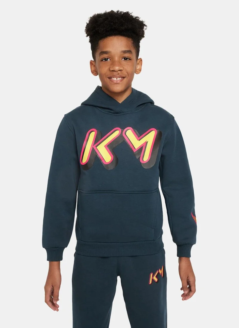 Nike Kids' Kylian Mbappé Nike Club Fleece Hoodie (Older Kids)