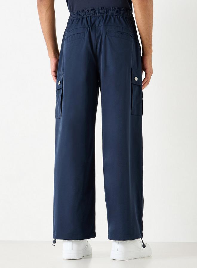 Starter Drawstring Detail Pants with Pockets - Image 3