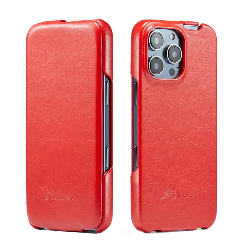 Protective Case | Brown Leather Texture | Shockproof Cover for iPhone 16 / 16 Plus / 16 Pro / 16 Pro Max - Image 4